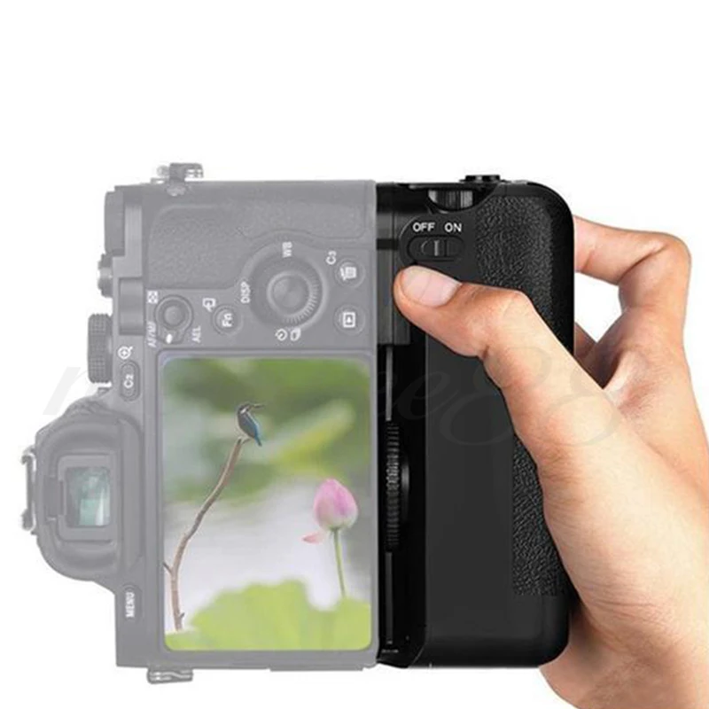 Prix pour Nouveau Meike MK-A7 Vertical Caméra Multi-puissance Batterie Grip pour Sony A7 A7r A7s comme VG-C1EM Caméra Livraison Gratuite Prix pour Nouveau Meike MK-A7 Vertical Caméra Multi-puissance Batterie Grip pour Sony A7 A7r A7s comme VG-C1EM Caméra Livraison Gratuite