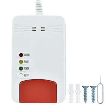 

Combustible Gas Detector 100-240V US Plug WIFI Combustible Gas Leakage Detector Security Alarm multi gas detector