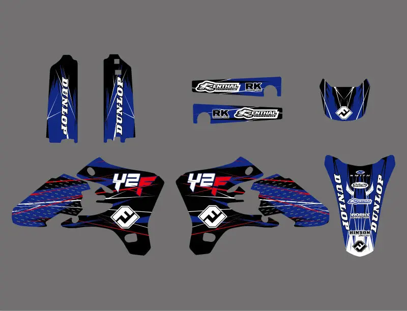 Наборы наклеек для Yamaha YZ250F YZ450F YZF250 YZF450 2003 2004 2005 YZ 250F 450F YZF 250 450|sticker kit|yzf 250for yamaha |