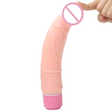Sex products silicone Dildos Big size Vibrator sex Masturbators for female real glans Vibrating cock penis