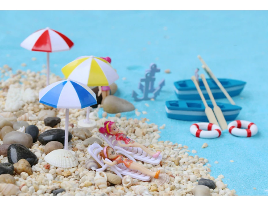 miniature garden Seascape DIY ornaments 17