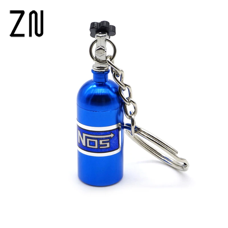 Металлический брелок для ключей с азотом в бутылках|bag pendant|key ring holdercar keychain |