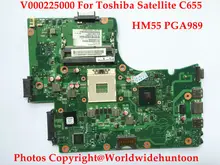 Placa mãe para toshiba satélite c655, para laptop v000225000 › hm55 pga989 ddr3, totalmente testado