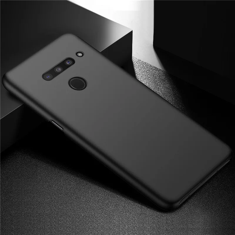 Для LG V50 ThinQ 5G версия Чехол Ультра Тонкий Жесткий ПК задняя крышка матовый чехол