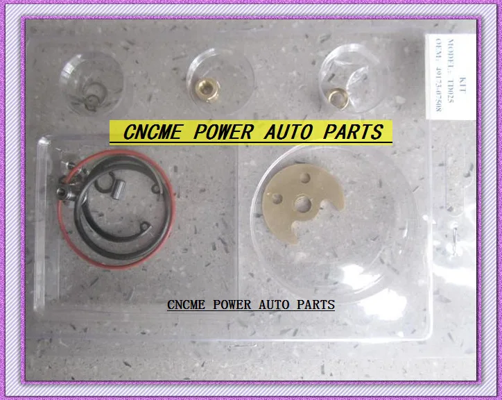TURBO Repair Kit rebuild TURBO TD02 49173-07508 Turbocharger For FORD Fiesta Focus C-MAX Citroen Berlingo C3 C4 Peugeot 307 DV6B DV6ATED4 DV6UTED4 1.6L (2)