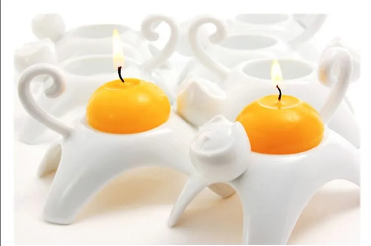Valentine's Day gift ideas home candlestick ceramic pots Japanese Zakka ceramic products a generation of fat