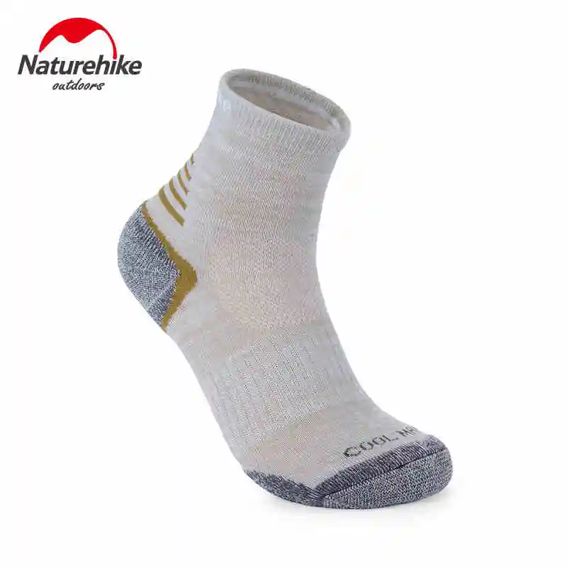 

Naturehike Outdoor Quick Drying Socks Cotton Coolmax Men Sweat Absorption Sport Socks Male Hiking Basketball 2 Pairs