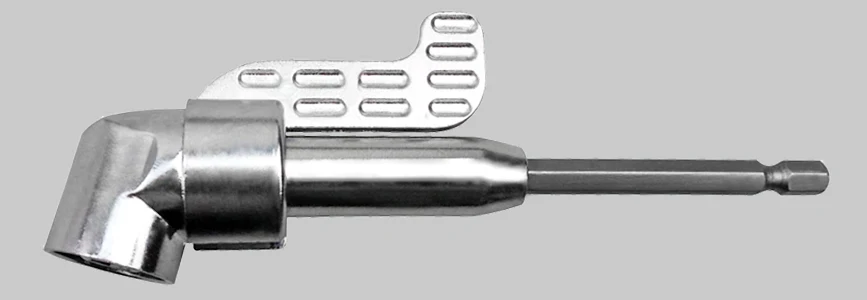 LANNERET 1/" дюймовый Магнитный угловой отвертка адаптер отвертка Регулируемый фланец большого пальца Off-Set power Head power Drill Driver