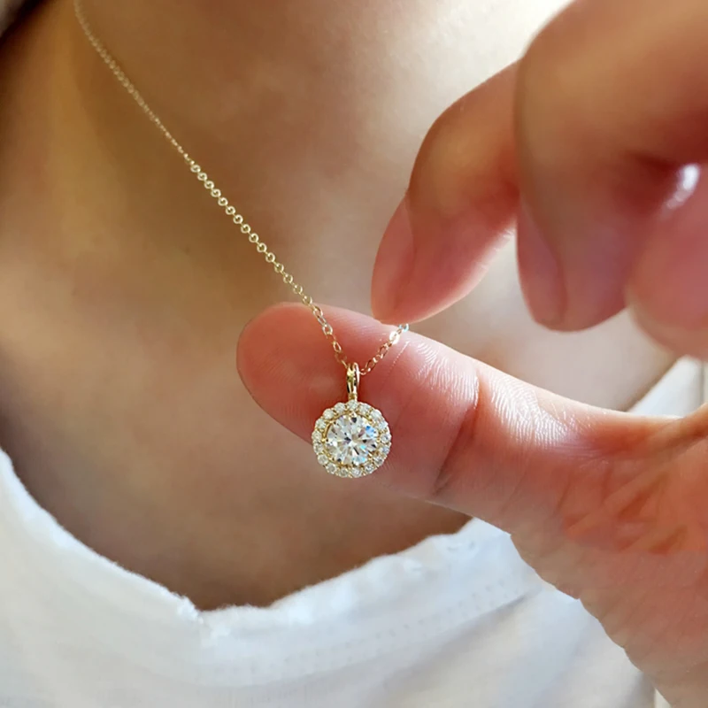 heart-shaped 14k gold necklace AU58.8 14K Necklace H004