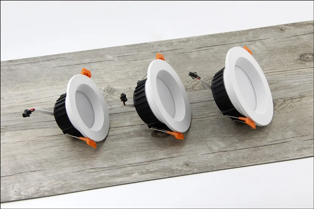 [DBF] AC85-265V LED Down lights 7W 10W 12W LED Downlight Warm whitecold white Led Ceiling Lamp Home Indoor Lighting bulb (5)