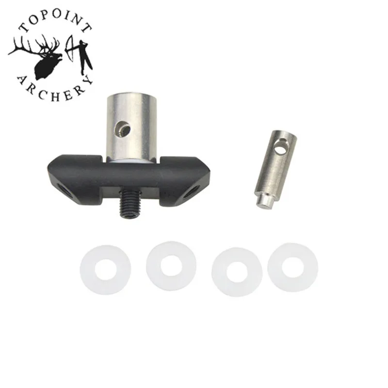 1 Set Archery Compound Bow V Bar Mount Aluminum Alloy 40 Degree