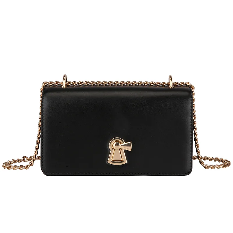

Fashion Women's Shoulder Bags PU Leather Designer Chain Small Flap Bags Designer Clutch Bag Ladies Messenger Bags for Women 2019