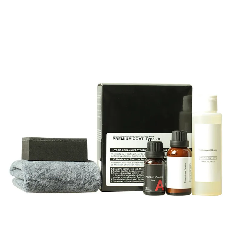 

Fluorine Crystal Type-A Carton Iconic Set Car Ceramic Coating Paint Cleaning On Your Own