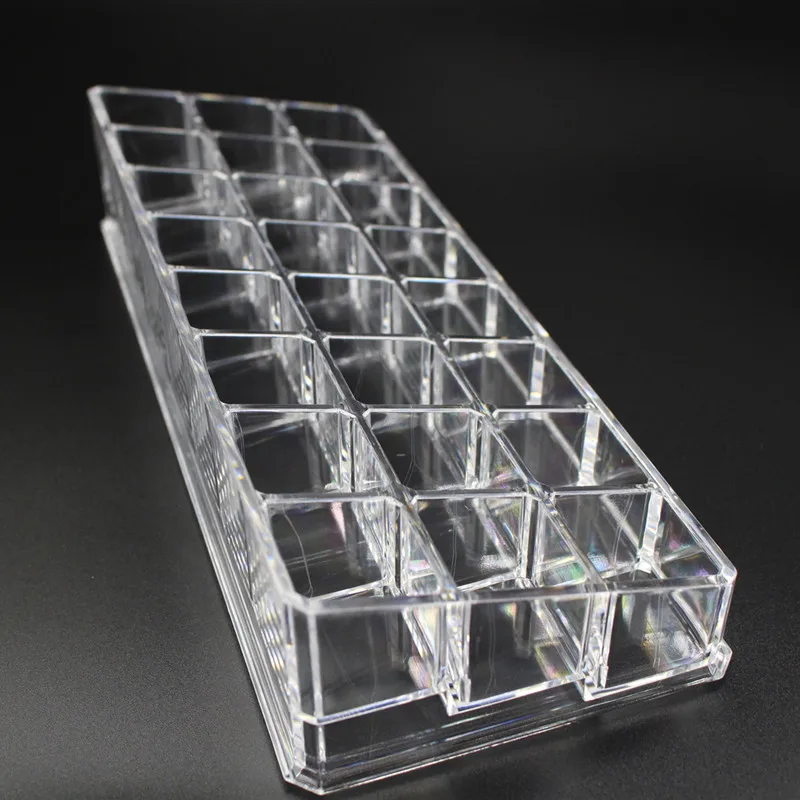 Lipstick Organizer Acrylic Brush Holder Makeup Storage Cosmetics Box Dressing Table Organizer For Storage Of Cosmetics (11)