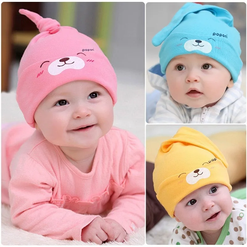 cute winter autumn cartoon bear baby hat caps baby beanie girls boys toddlers cotton font b
