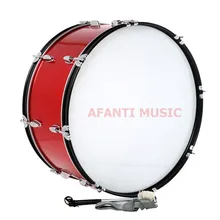 25 inch Red Afanti Music Bass Drum BAS 1522