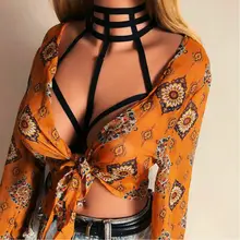 Новейшее женское сексуальное женское белье-бандаж Топ обвязка для тела крест кроп ремни Babydoll