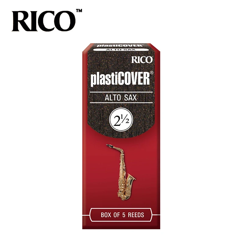 RICO Derppde Alto Eb Sax сила тростника 2,5#, 3,0# оранжевая коробка из 10 шт. RICO alto саксофон тростник E-плоский ключ саксофон тростник