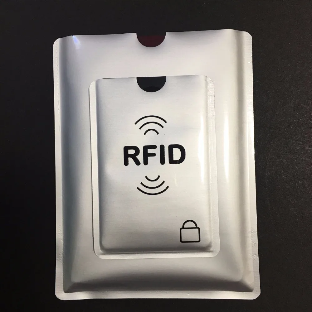 10 + 3 шт. защита от сканирования RFID блокировка рукава кредитная карта и паспорт для