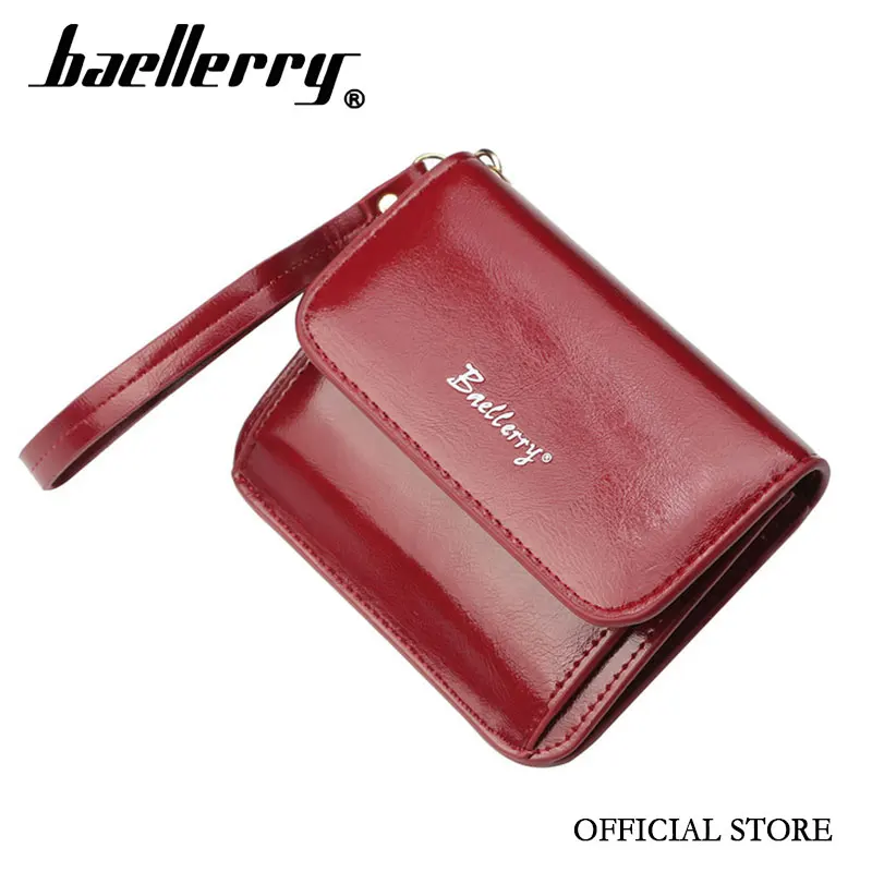 Baellerry official mini women wallet closure purse cards