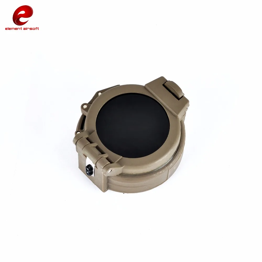 Element Airsoft M971 светильник вспышка ИК фильтр FM23 откидная крышка Тактический Wepon
