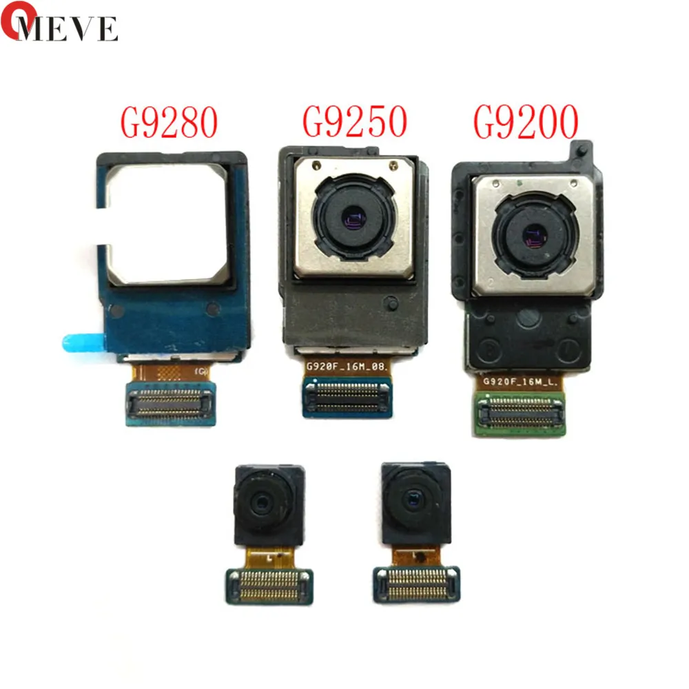 

For Samsung Galaxy S6 Edge Plus G920F G925F G928F G9200 G9250 G9280 Rear Main Front Back Camera Flex Cable Replacement