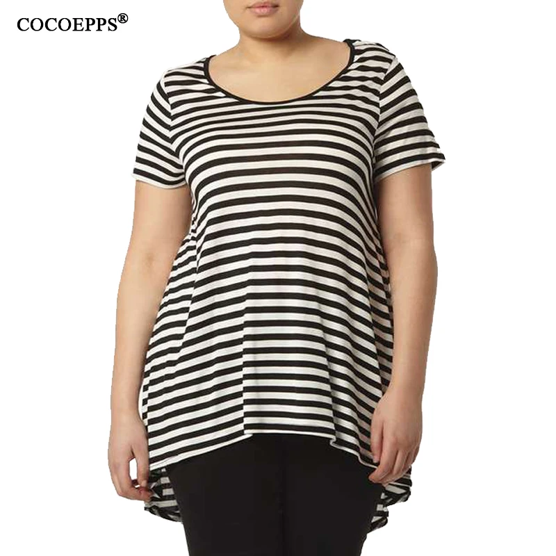 Elegant Tops Plus Size Women Clothing 2017 Summer Style Women T Shirts