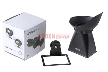 

New V5 LCD Viewfinder 2.8x 3" Viewfinder Magnifier Eyecup Hood for Nik@n J1 V1 With Tracking number