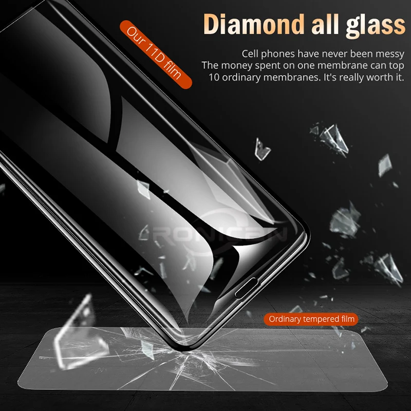 35D Gebogene Rand Vollen Abdeckung Schutz Glas Auf Die Für iPhone 7 8 6 6 S Plus Gehärtetem Screen