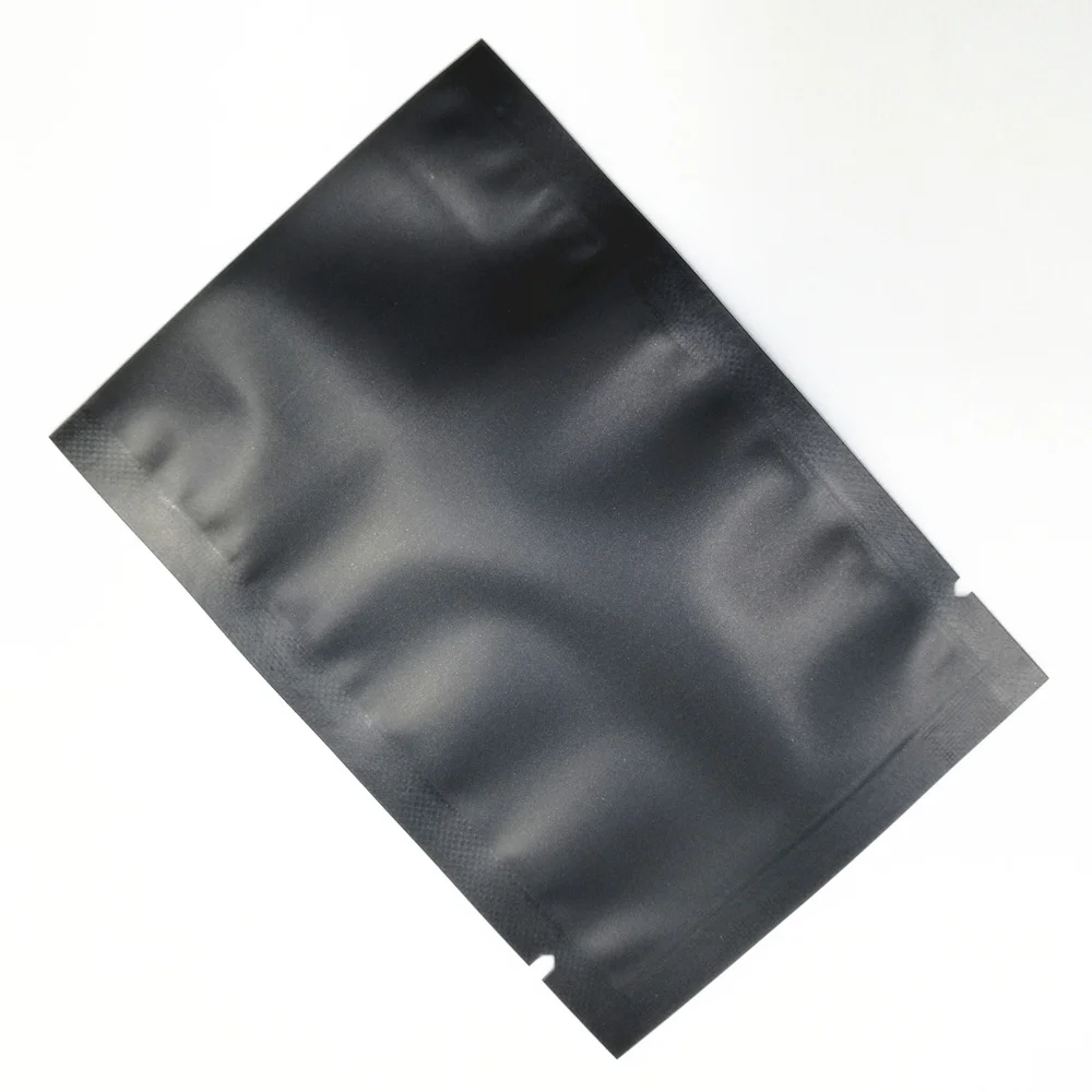 all black vacuum seal bags