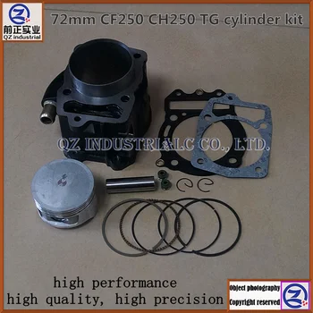 

Free shipping high performance good quality for Honda Chunfeng motorcycle engine parts 72mm CF250 CH250 TG cylinder kit