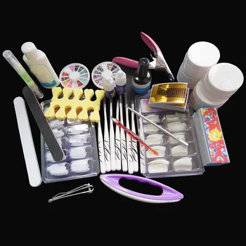 

New Kit ! 12 Pure Color Nail Art UV Gel Solid Extension Manicure set + brush + base coat + top coat manicure kit free shipping