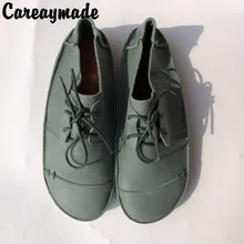Careaymade- новая обувь; ботинки ручной работы из натуральной кожи с верхом; женская обувь; удобная обувь с мягкой подошвой