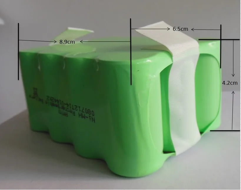 SQ A320 and A325 Standard Battery Pack 2200mAh(14.4V, NI MH battery