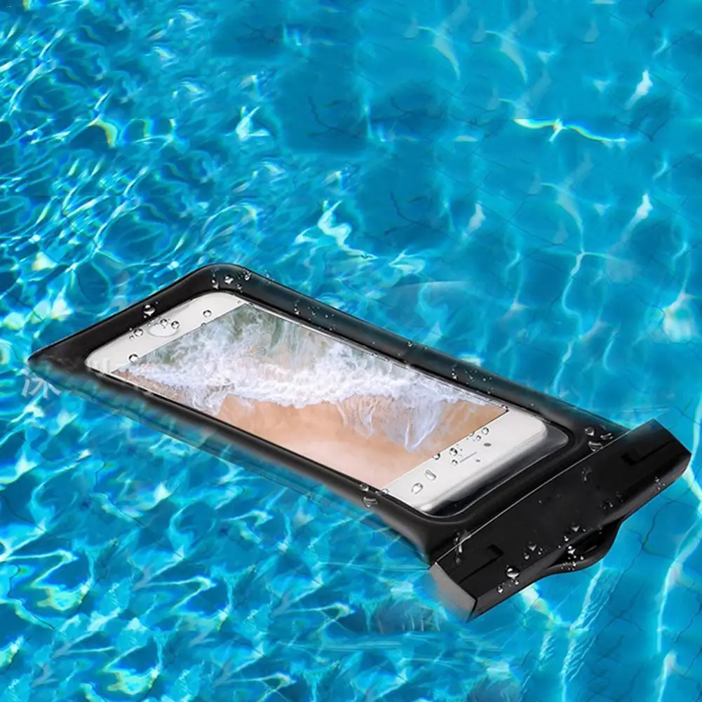 Floatable водонепроницаемый чехол для телефона плавательный сухой мешок с повязкой и