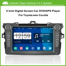 Android Car DVD player for Toyota Corolla Altis GPS Navigation Multi-touch Capacitive screen,1024*600 high resolution