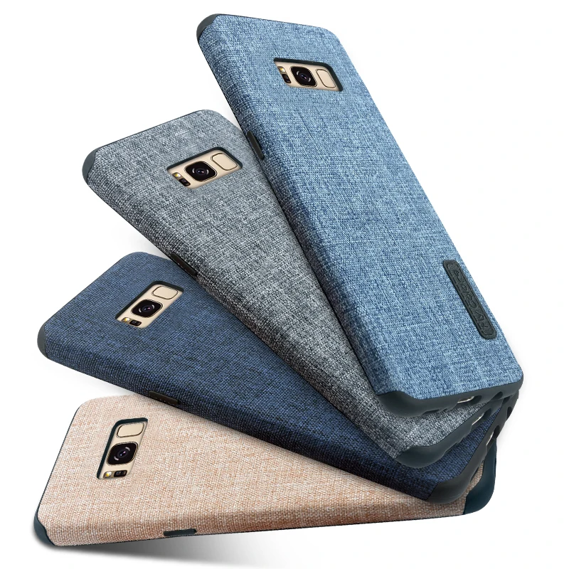 MLLSE Cloth Phone Case For Samsung Galaxy S8 S8 Plus Fashion Linen Cloth & Soft TPU Anti-knock Cover Fo Galaxy Note 8 Shell Capa (2) - 