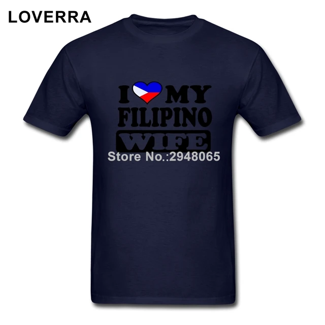 FUNNY COOL NOVELTY FILIPINO WIFE PHILIPPINES FLAG SLOGAN JOKE TShirts