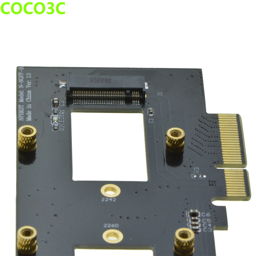  PCIe zu M-taste NGFF SSD Adapter für SAMSUNG 950 PRO XP941 PM951 M.2 PCIe 30x4 SSD Desktop Ultra Sp