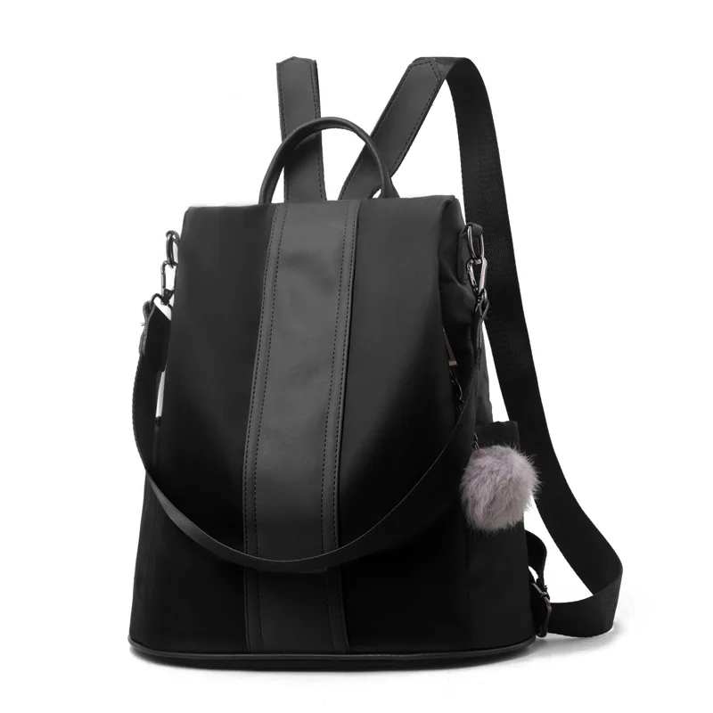 

Solid Women Backpack Anti Theft School Bags for Teenage Girls Teen Backpack Book Backbag Travel Daypacks High Quality Bookbag