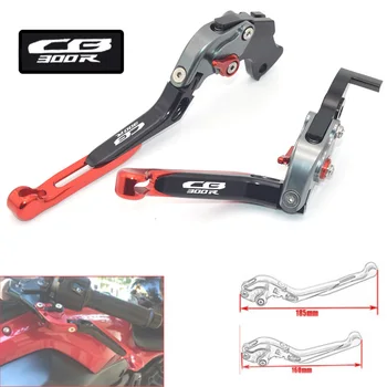 

Motorcycle Accessories CNC Adjustable Foldable brake Clutch Levers For Honda CB300R 2019 CB 300R 300 R with Logo