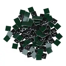 13 мм x 13 мм пластик кабельная стяжка самоклеющиеся база черный 100 штук