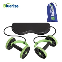 BLUERISE Multi-function AB Wheel Roller Adults Abdominal Machine Exercise Gym Equipment ABS Fitness Equipment For Home Trainer