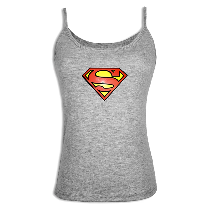 

DC Comics Superman JDM Red Car Pirates Ship Art It's a Mini Thing women's ladies camisole sexy vest single back cotton vest tops