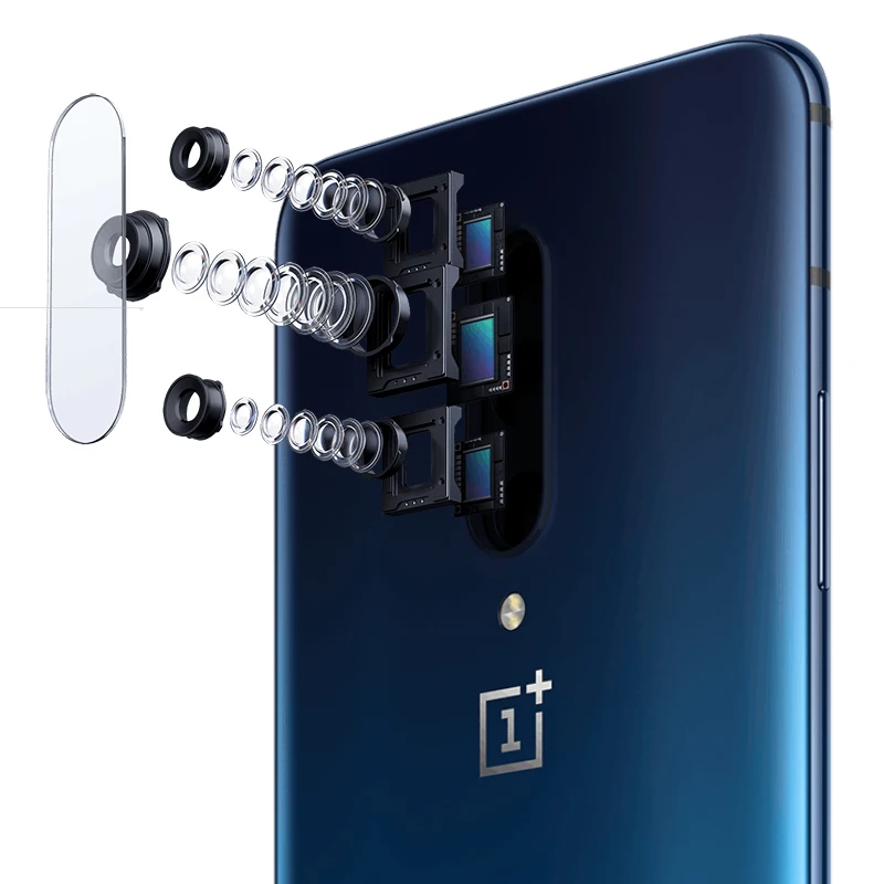 Глобальная прошивка Oneplus 7 Pro мобильного телефона 6,6" 90 ГГц 2K 6/8GB Оперативная память 128/256 ГБ Встроенная память Snapdragon 855 48MP 3x зум Камера 4000 мАч NFC