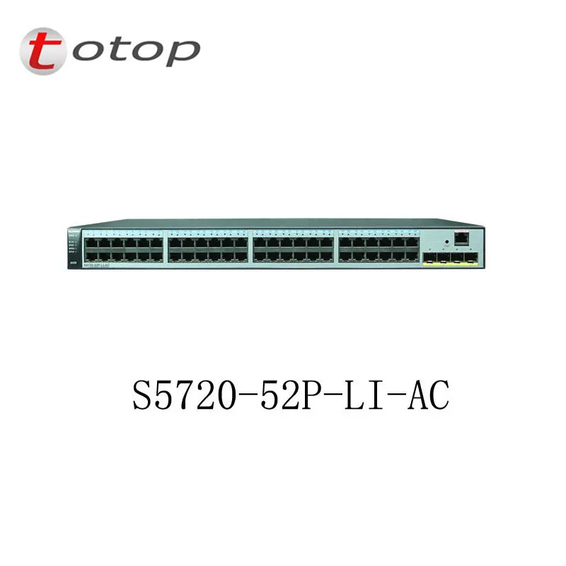 

Huawei switch S5720S-52P-LI-AC with 48 Ethernet 10/100/1000 ports,4 Gig SFP, AC 110/220V