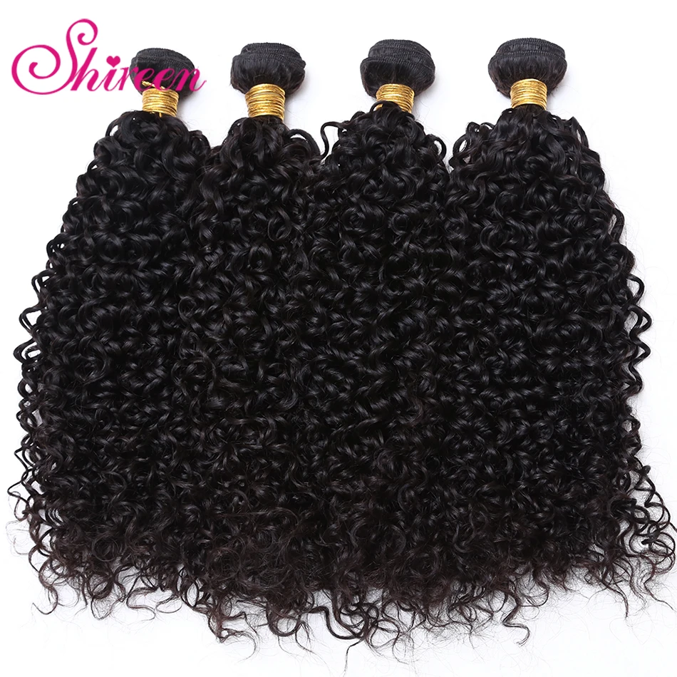 Ширин афро кудрявый вьющиеся волосы для ПК 100 г натуральный Цвет 8-28 дюймов бразильских волос Non- человеческих волос может купить 3 пучки или 4