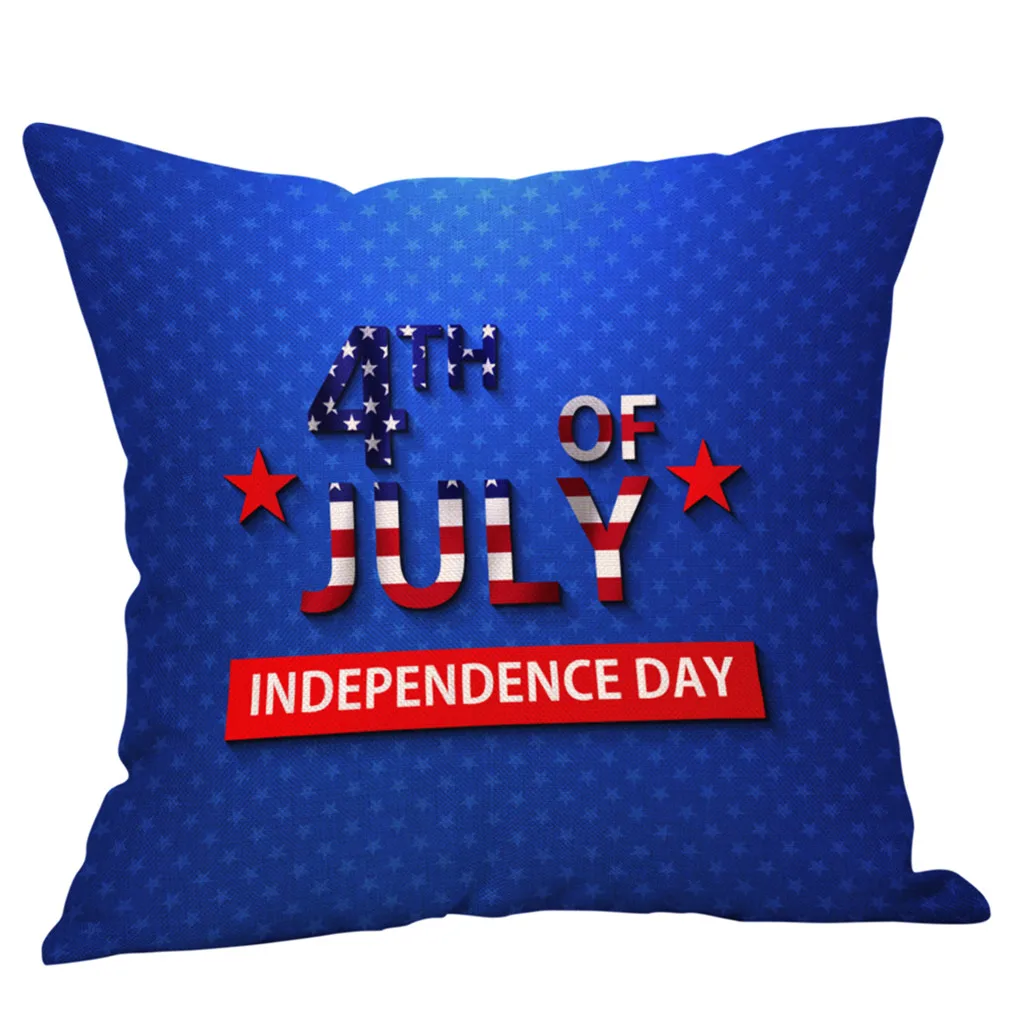 Gajjar4PcsCushionCoverIndependenceDayStyleHrow наволочка PillowCoversDropShipping 19Apr12 декоративные подушки нордическая подушка