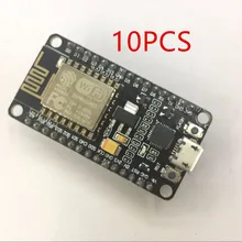 10 шт. беспроводной модуль CP2102 чип nodemcu Lua wifi Интернет вещей макетная плата ESP8266 ESP-12E для arduino совместимый
