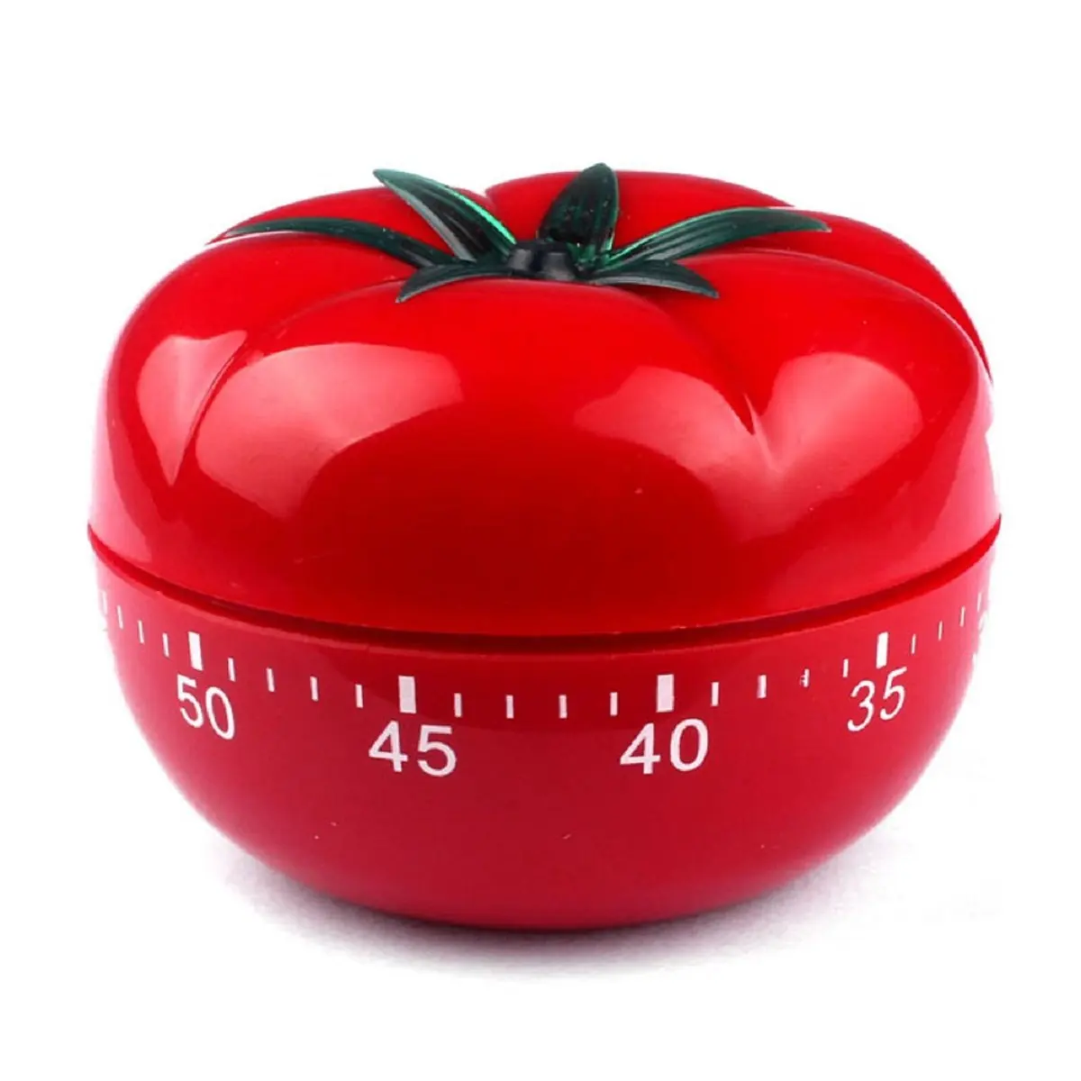 

AYHF-Red cute tomatoes style 60 minutes mechanical counting back cooking kitchen necessory alarm clock time